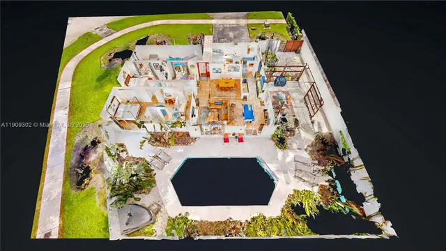 a view of a swimming pool