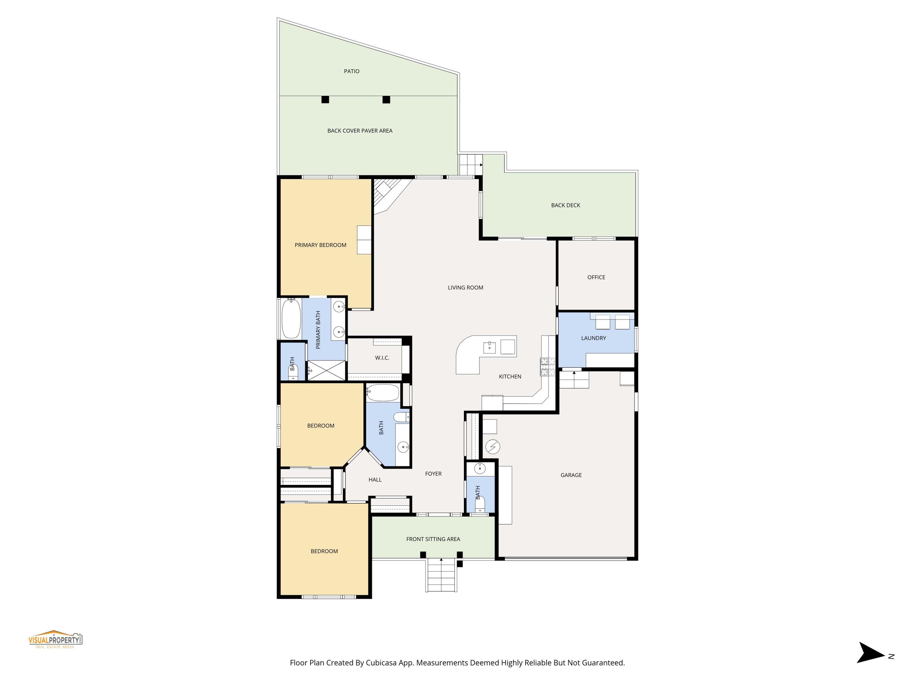 62944 Fresca Street Bend, OR 97703 - Photo 20 of 32 a picture of a floor plan
