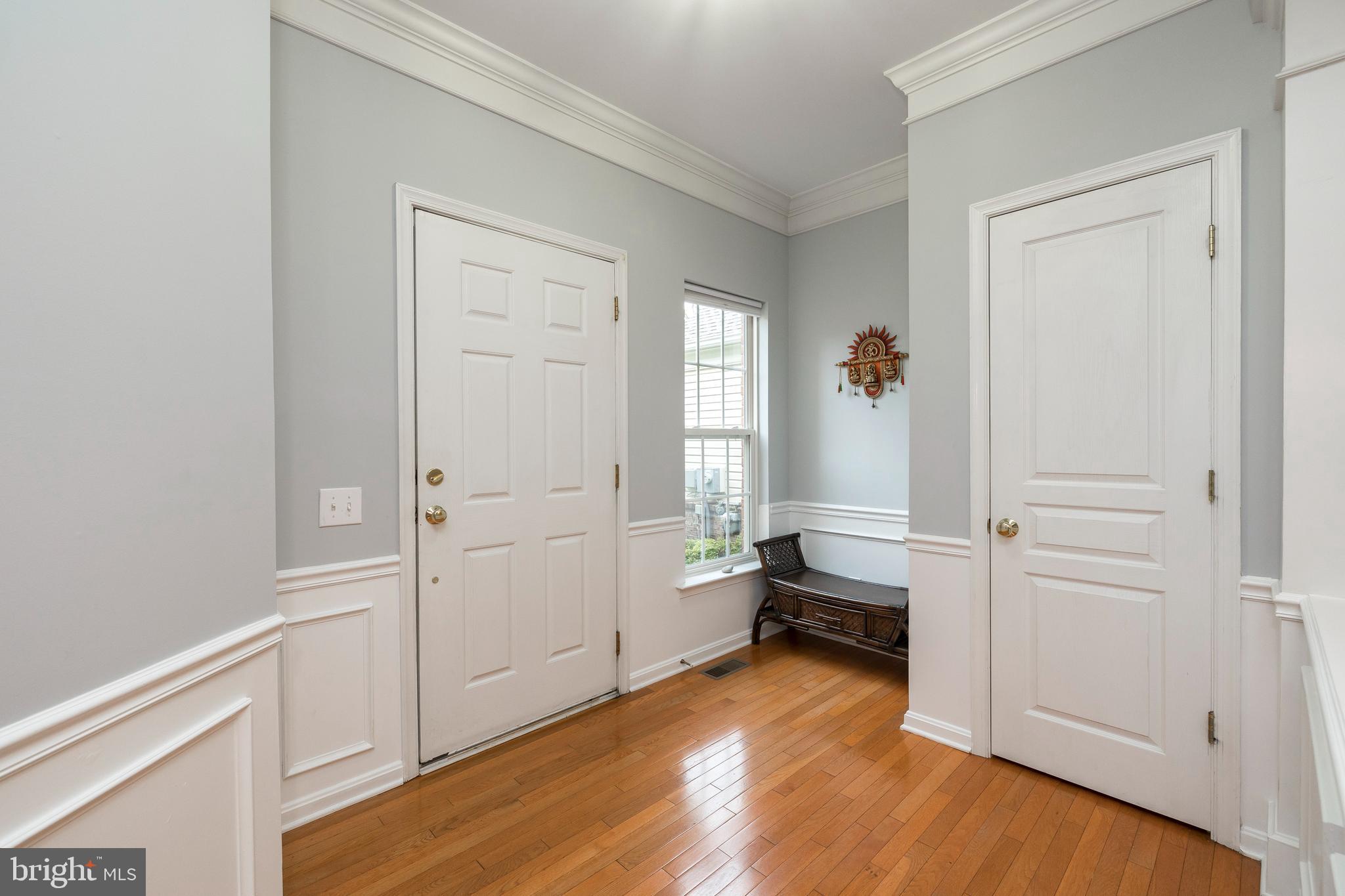 Entry Foyer with Hardwood Floors