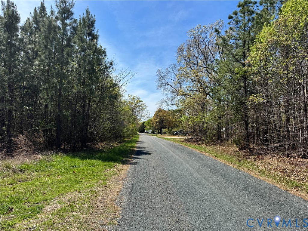 0 Allens Creek Road Gladstone, VA 24553 - Photo 2 of 2 The property features a paved road bordered by ext