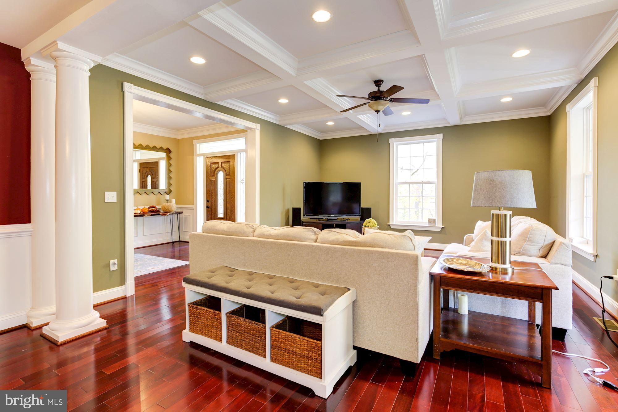 8100 Dogwood Road Baltimore, MD 21244 - Photo 21 of 53 Family room offers dramatic columns