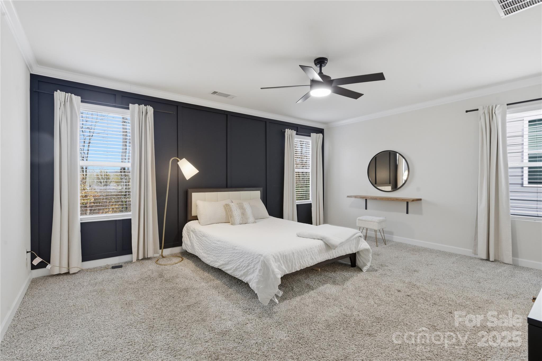 3528 Auburn Curb Road Charlotte, NC 28217 - Photo 18 of 35 a bedroom with a bed and window