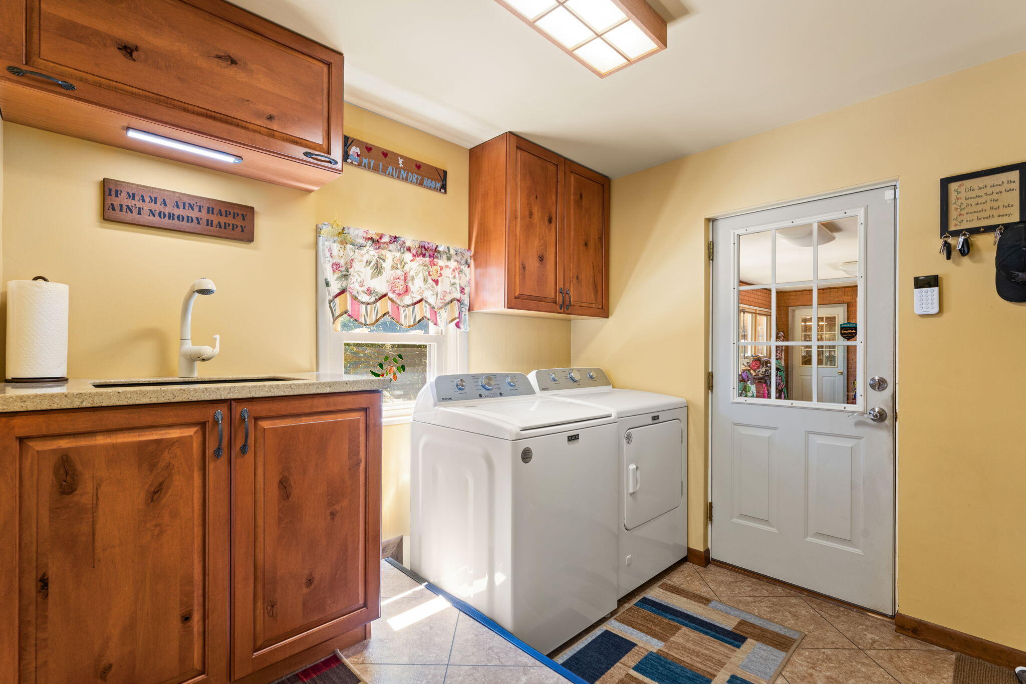 138 McClung Road La Porte, IN 46350 - Photo 7 of 50 a view of utility room with washer and dryer