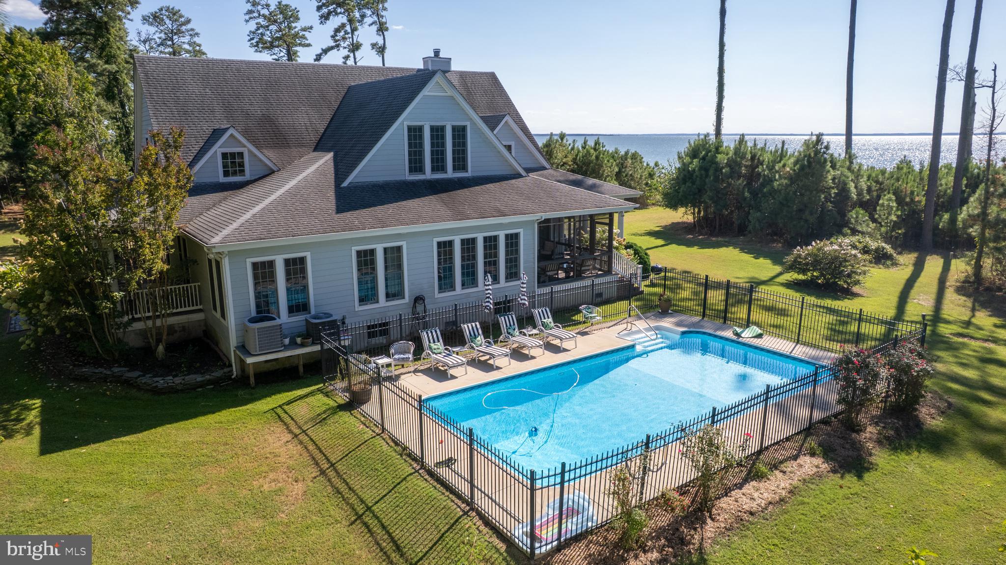 5332 Ragged Point Road Cambridge, MD 21613 - Photo 2 of 65 Your outdoor oasis overlooking the Chesapeake Bay