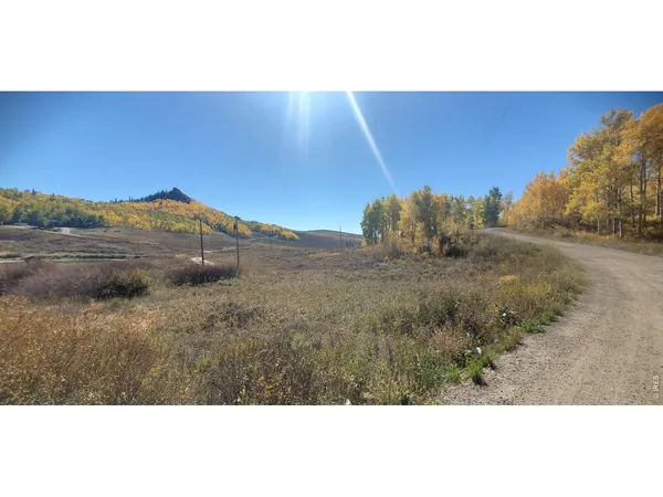 a view of an outdoor space and mountain view