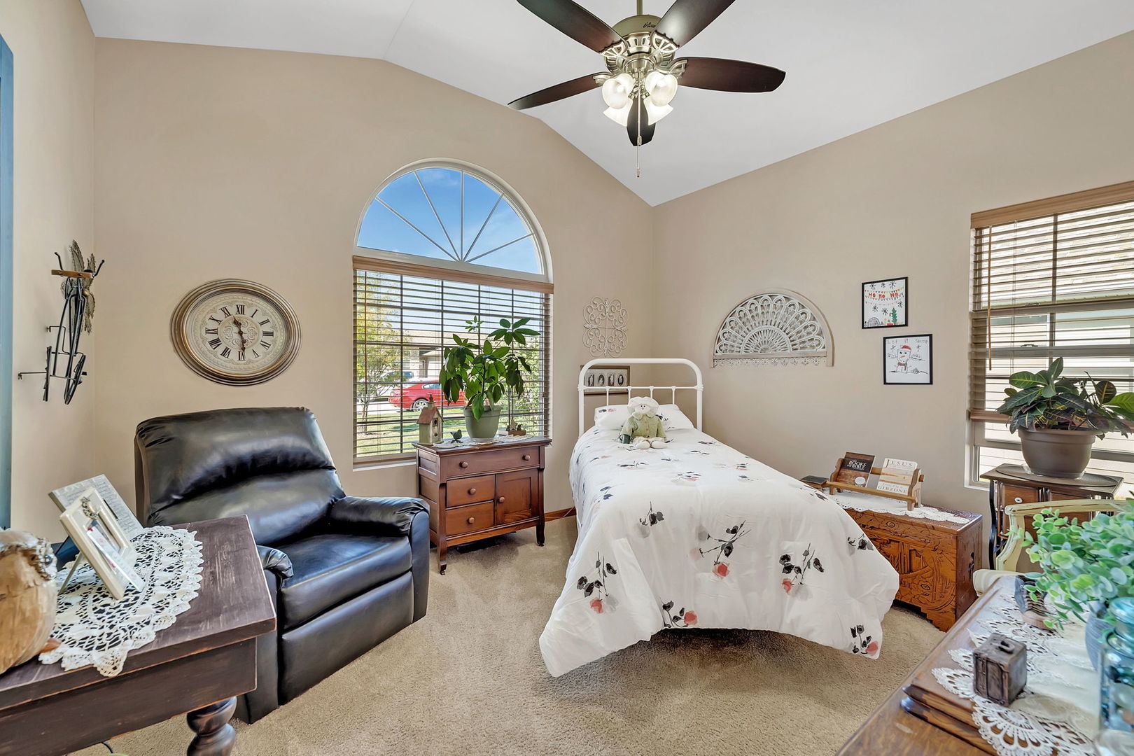 1761 Red Willow Road Morris, IL 60450 - Photo 21 of 38 a bedroom with a bed couch and window