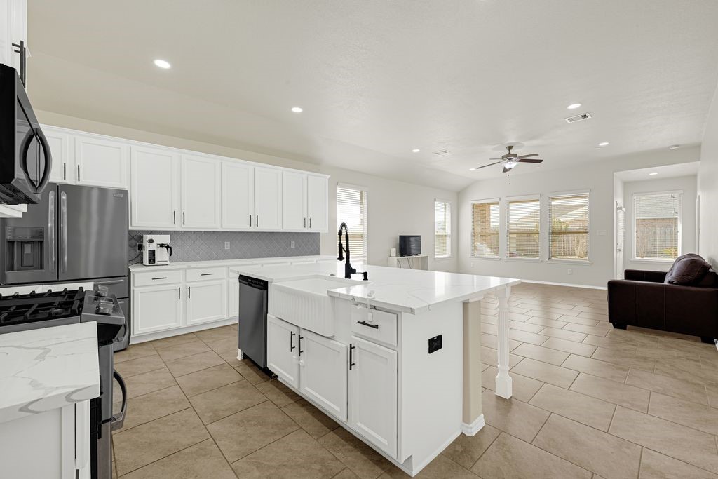 4535 Mondial Road Katy, TX 77493 - Photo 13 of 26 Large island with beautiful quartz