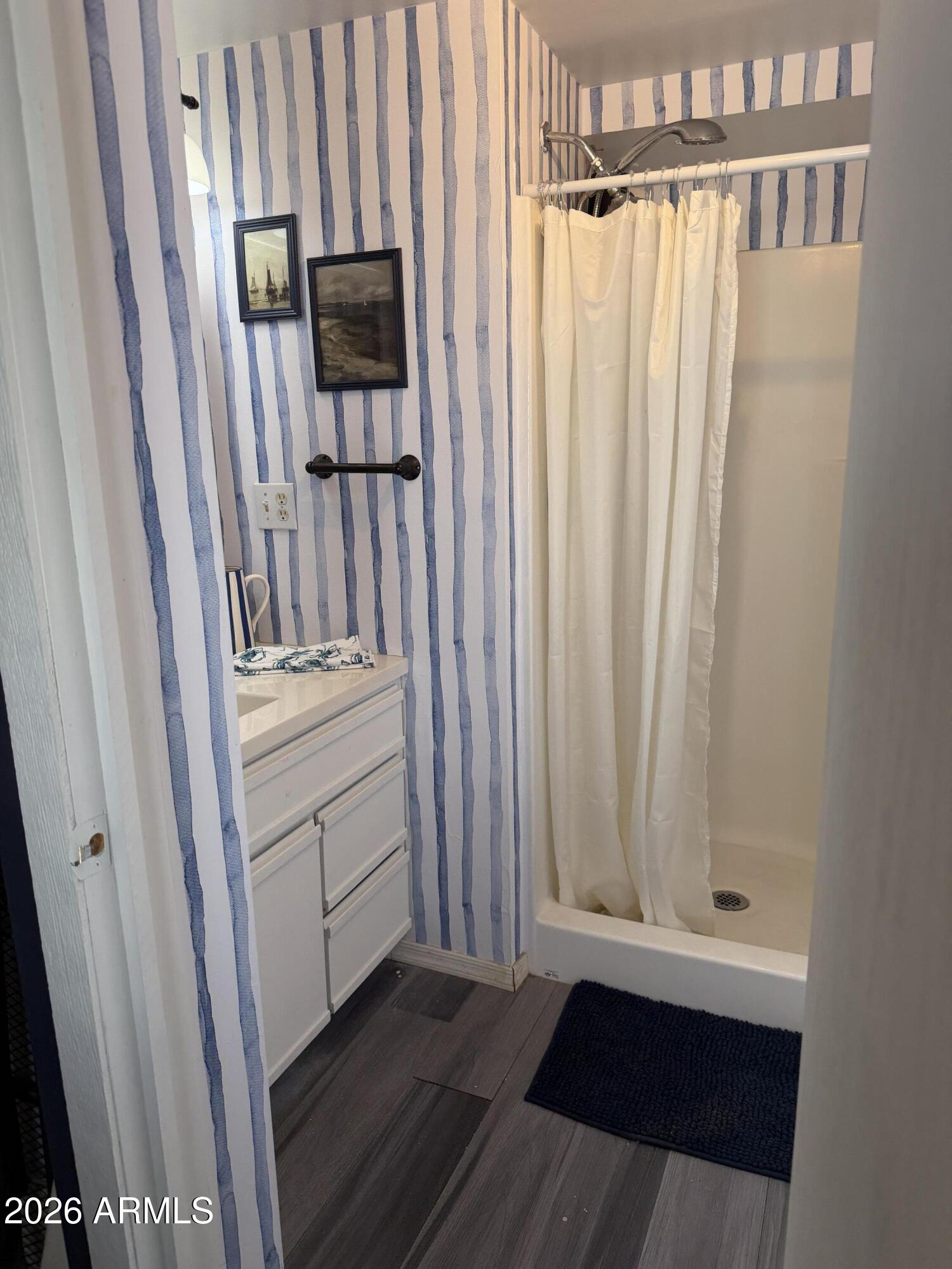 126 South Tomahawk Road, Unit 5 Apache Junction, AZ 85119 - Photo 7 of 14 a view of walk in closet with empty racks