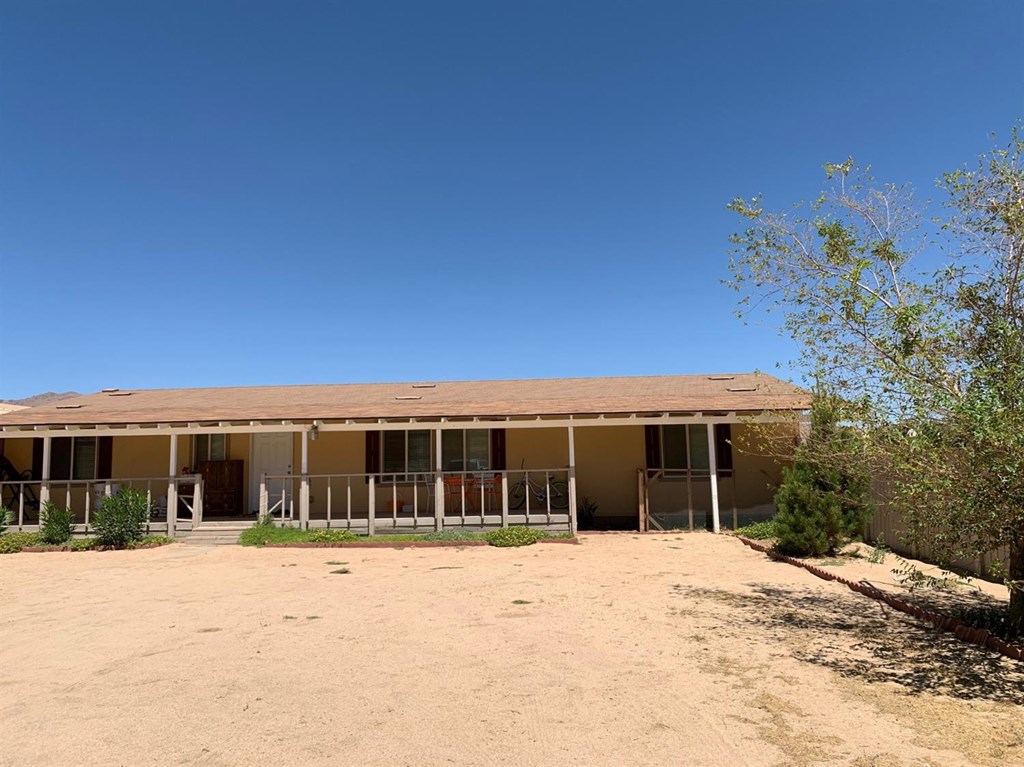 11052 High Road Lucerne Valley, CA 92356 - Photo 1 of 1 front view of a house with a yard
