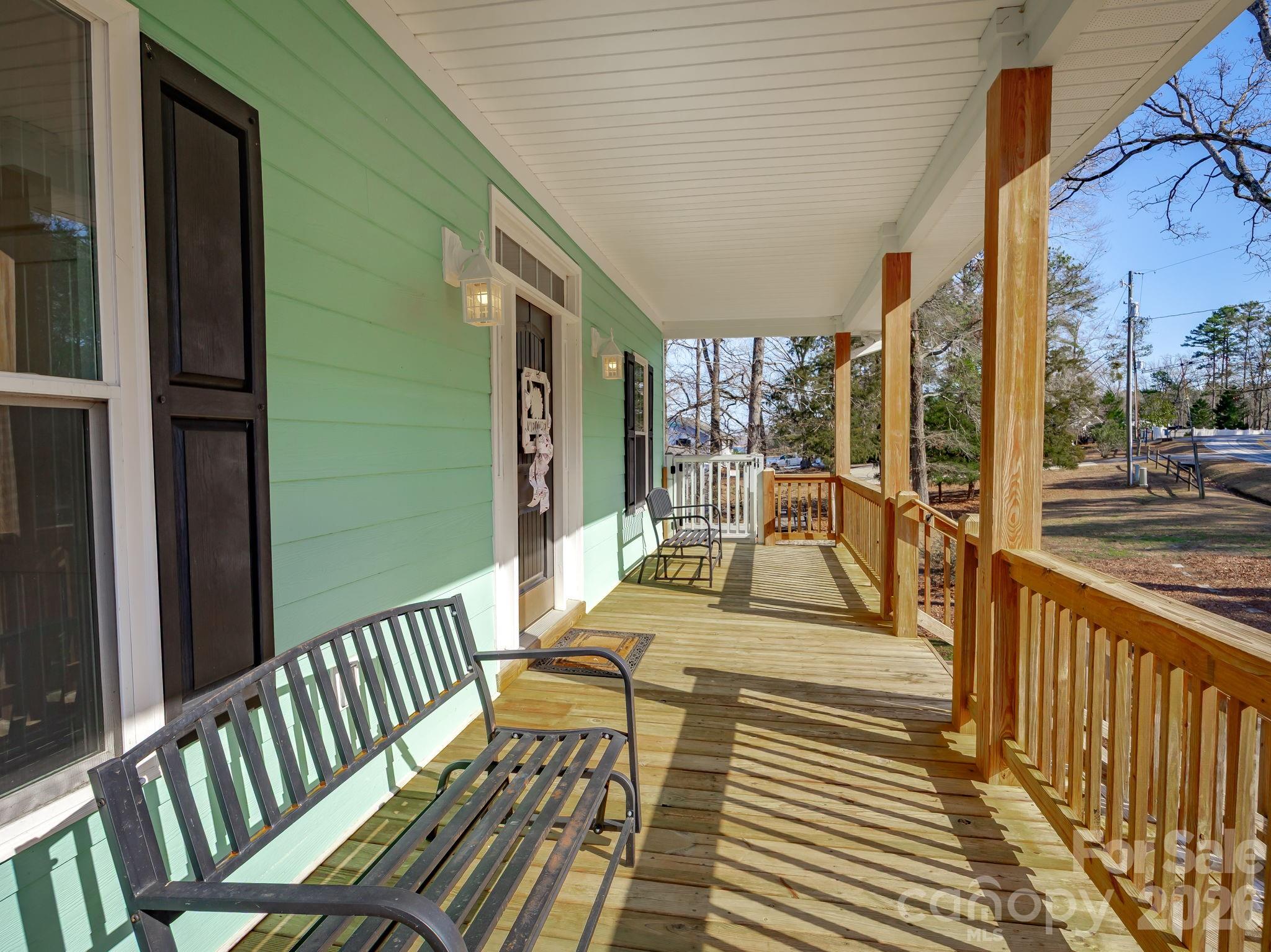 2583 Rockbridge Road Ridgeway, SC 29130 - Photo 3 of 48 a view of a balcony with chairs
