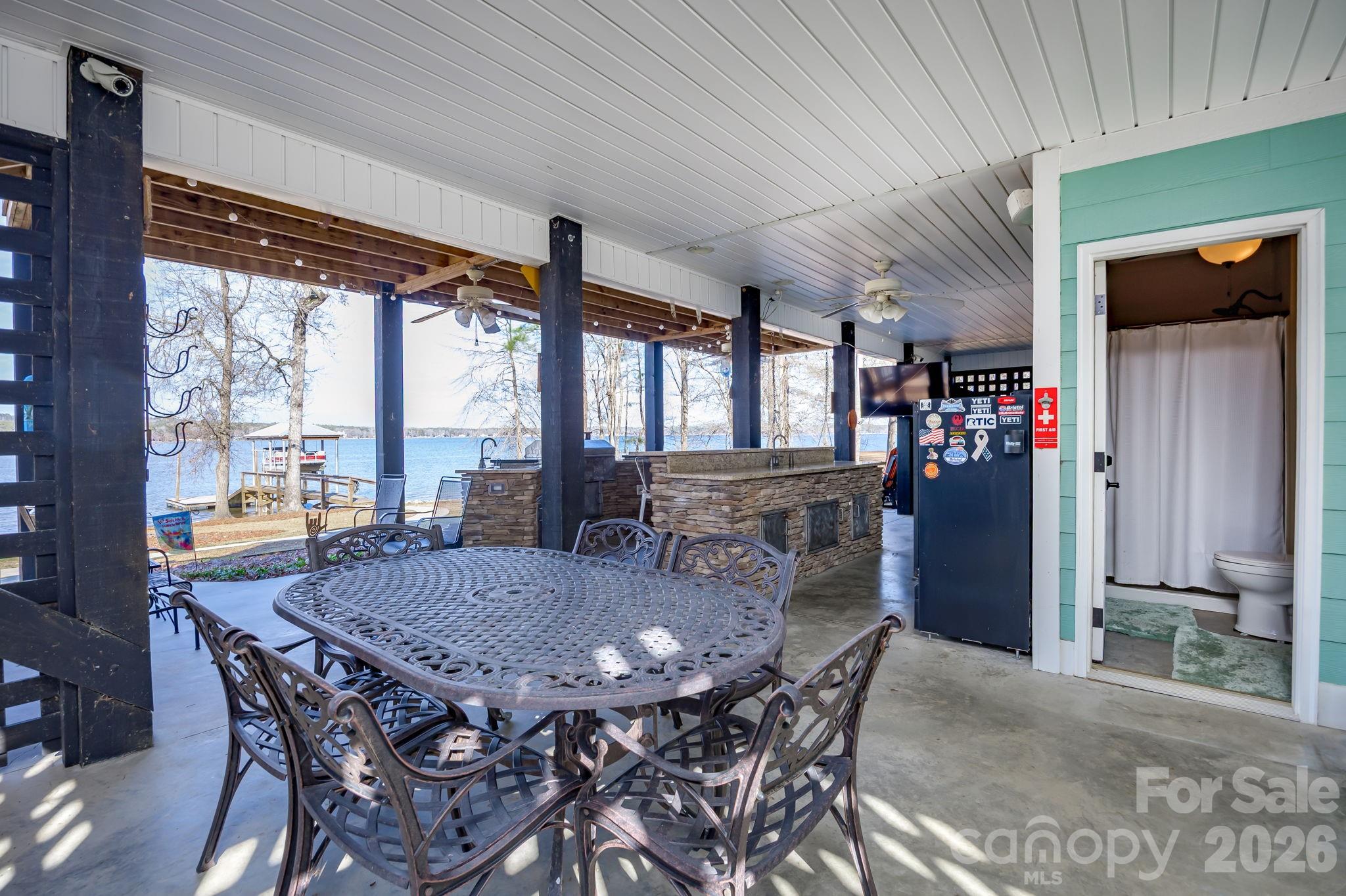 2583 Rockbridge Road Ridgeway, SC 29130 - Photo 33 of 48 a view of a dining room with furniture window and wooden floor