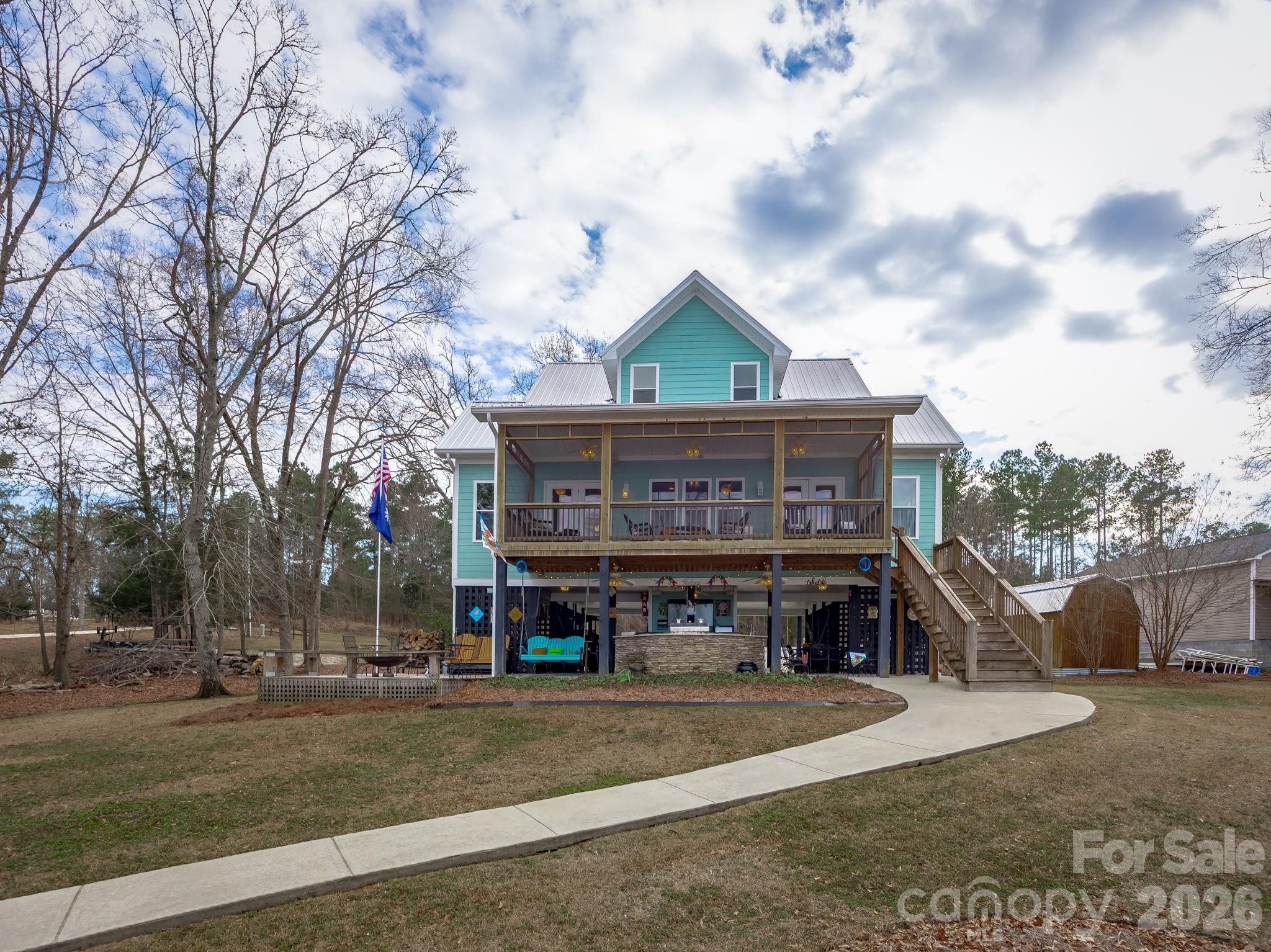 2583 Rockbridge Road Ridgeway, SC 29130 - Photo 47 of 48 a view of house with outdoor space and car parked
