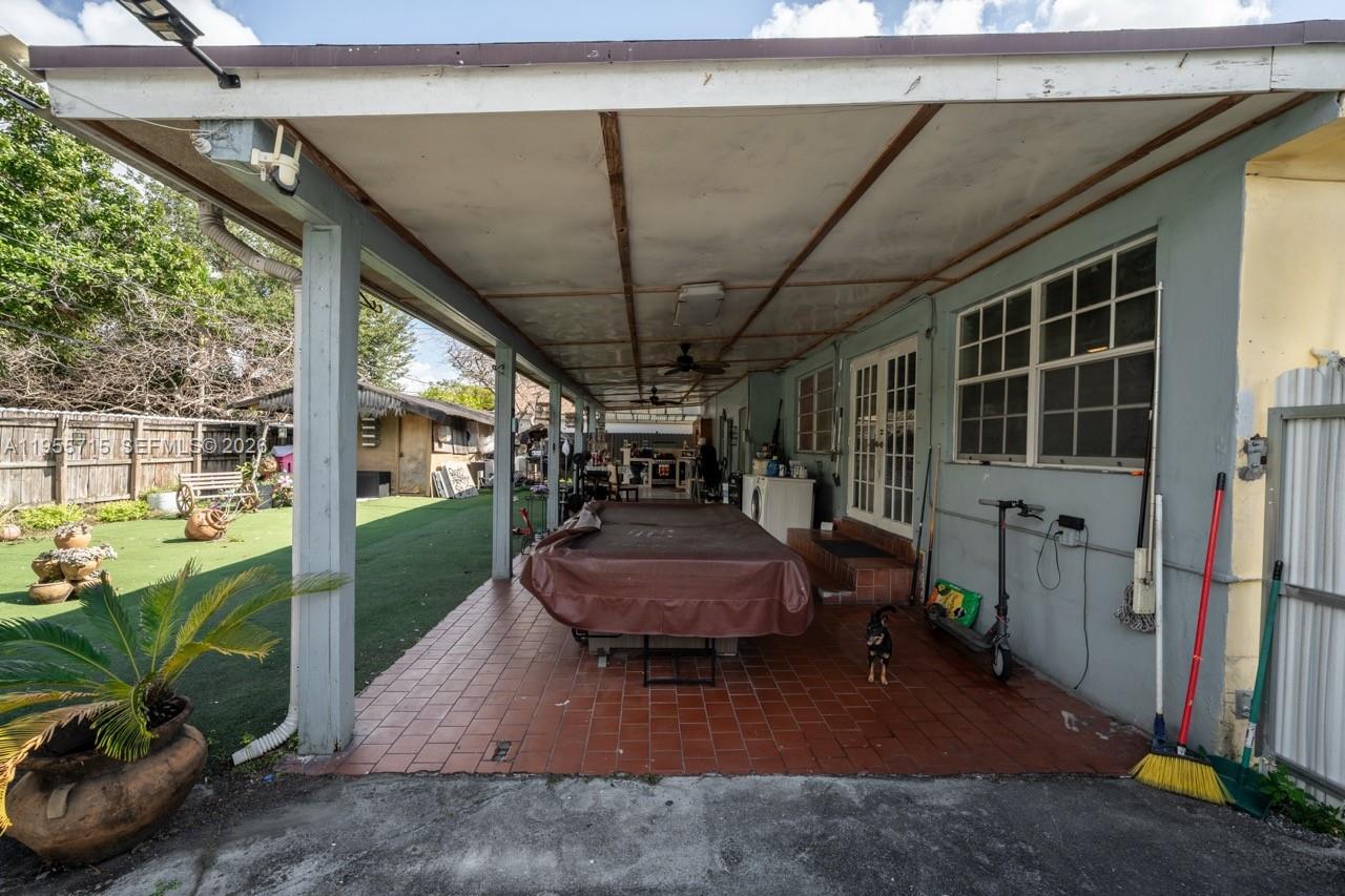 671 East 6th Place Hialeah, FL 33010 - Photo 29 of 40 a view of a porch with furniture