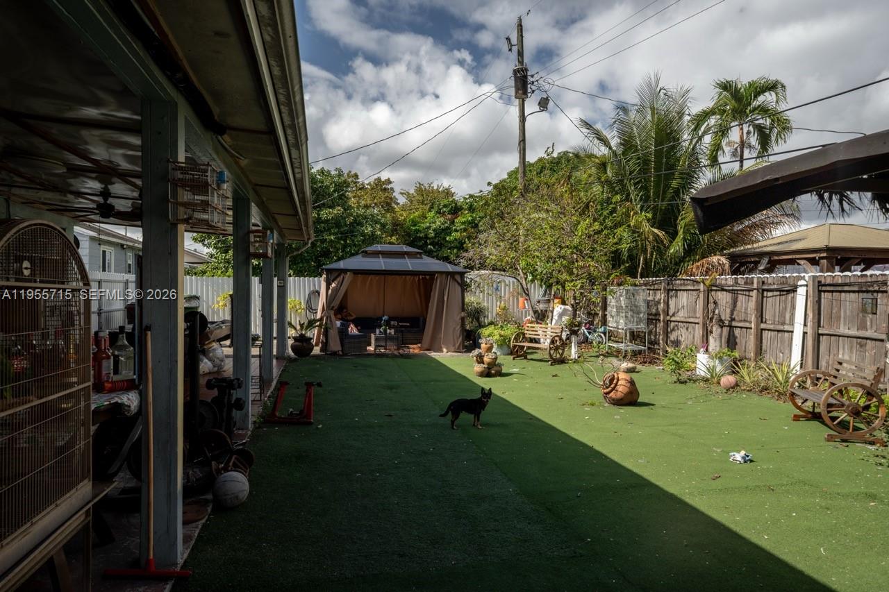671 East 6th Place Hialeah, FL 33010 - Photo 33 of 40 a view of yard with patio