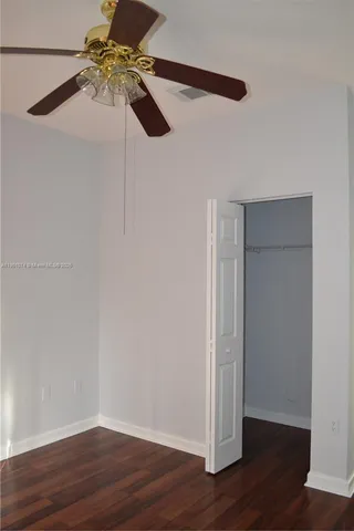 a view of a lush green forest