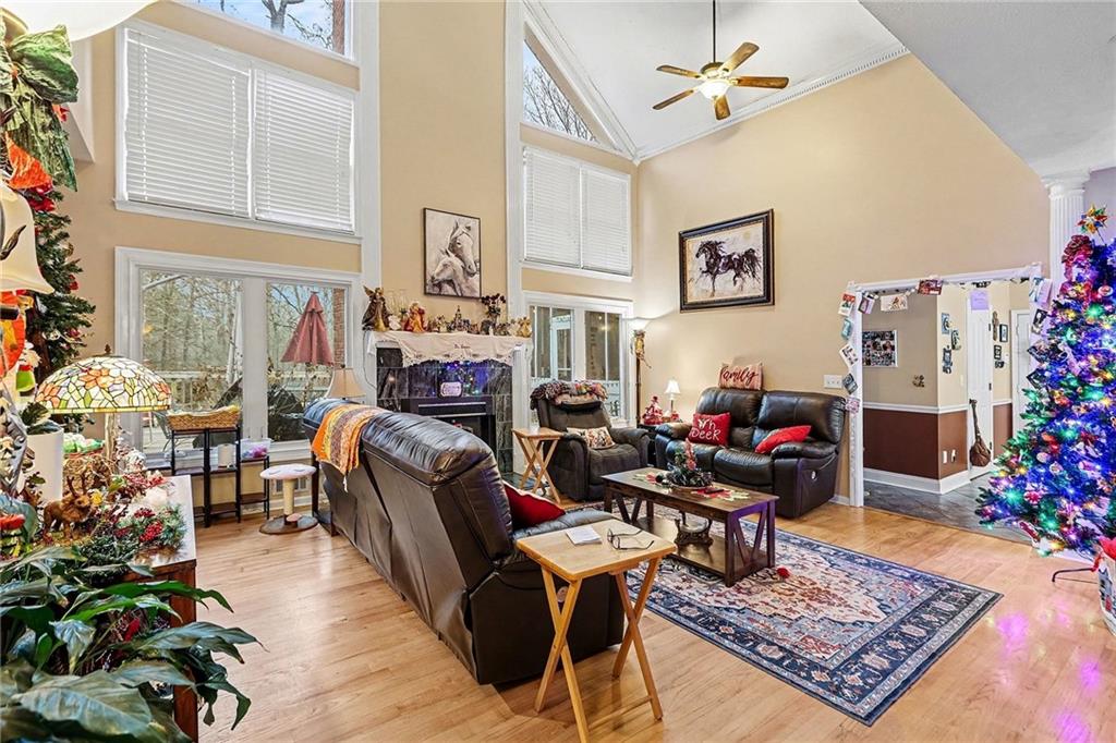 7537 Berea Road Winston, GA 30187 - Photo 5 of 34 a living room with furniture and a potted plant