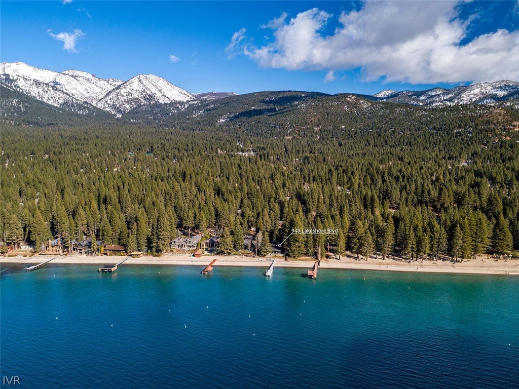 949 Lakeshore Boulevard Incline Village, NV 89451 - Photo 28 of 33 a view of lake with mountain