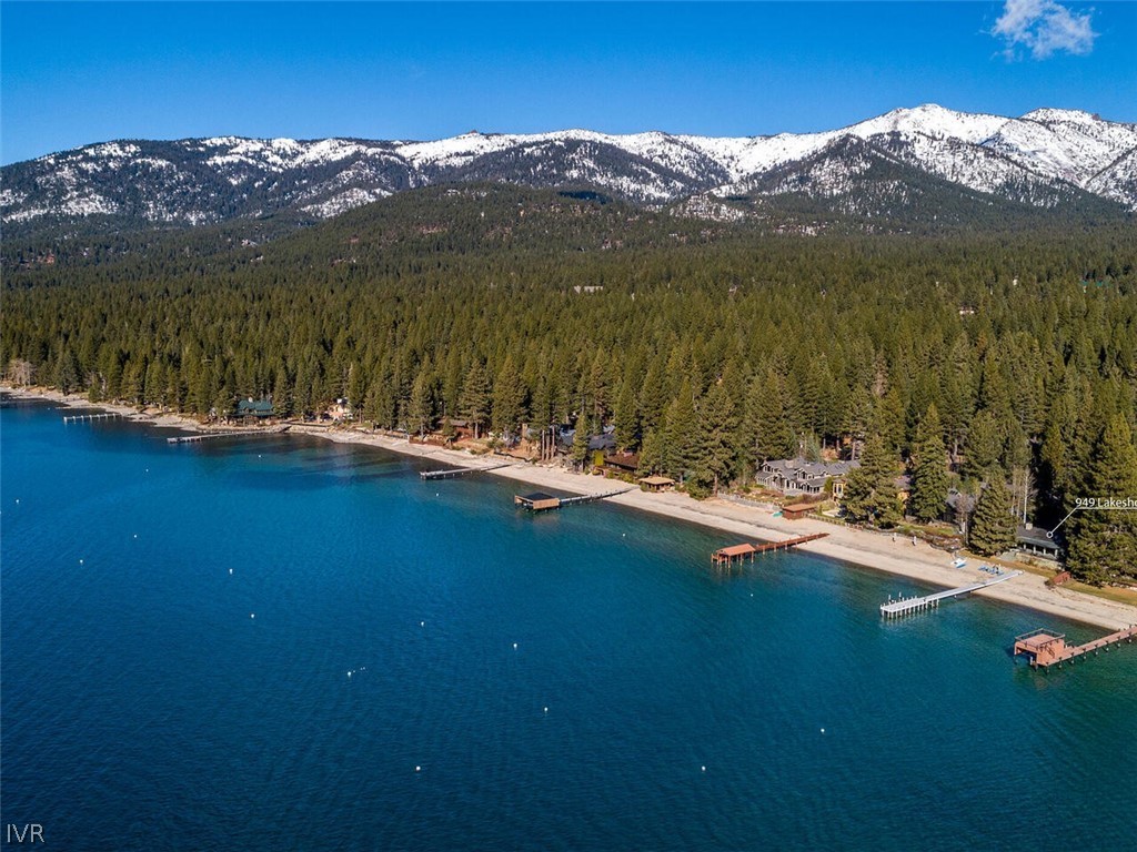 949 Lakeshore Boulevard Incline Village, NV 89451 - Photo 29 of 33 a view of lake with mountain