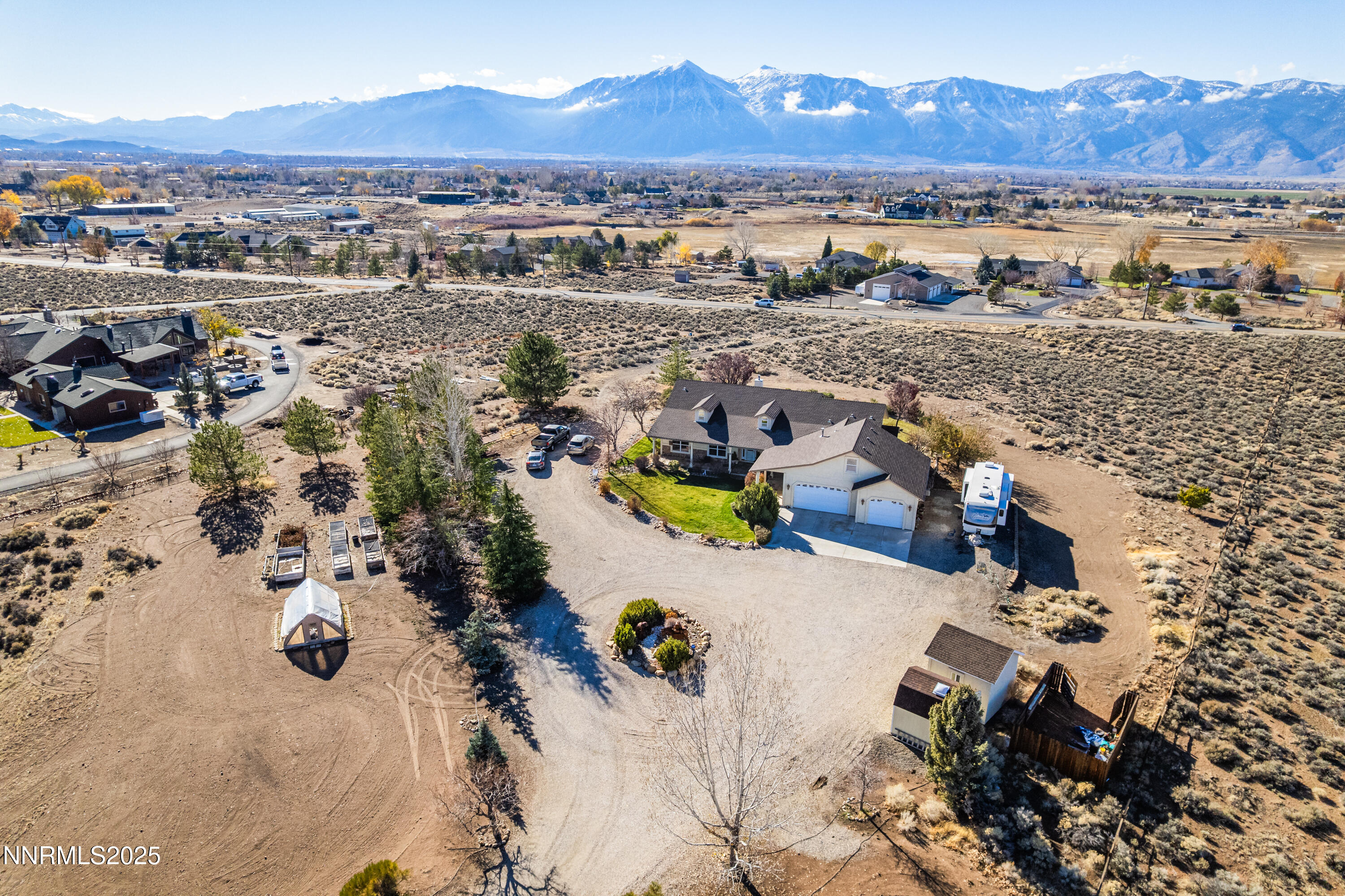 1572 Sawmill Road Gardnerville, NV 89410 - Photo 40 of 43 a view of city and mountain view