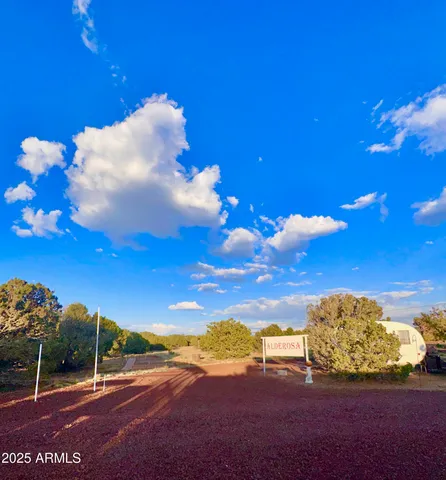 a view of a lake with houses