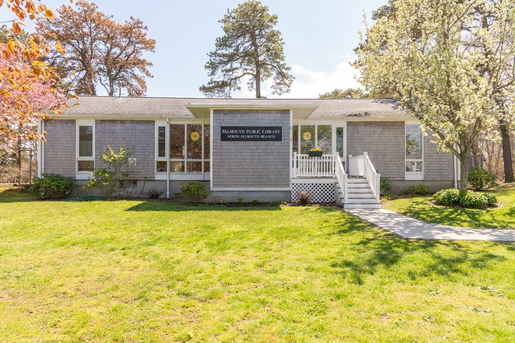 138 County Road Falmouth, MA 02556 - Photo 36 of 37 a front view of house with yard along outdoor seating