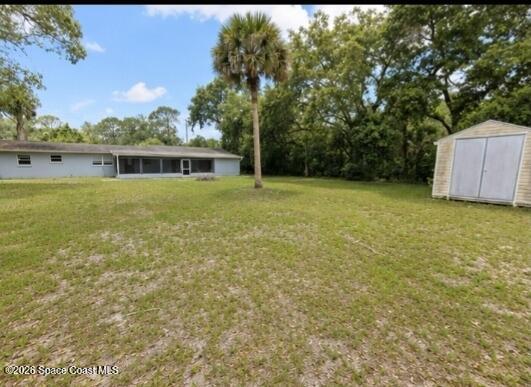 2536 Friday Road Cocoa, FL 32926 - Photo 15 of 17 Backyard