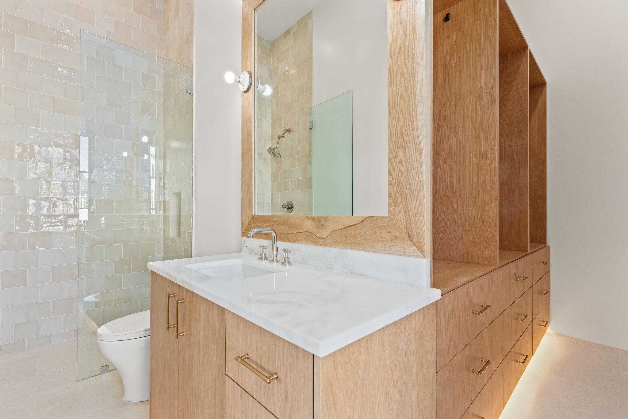 89 Quail Hollow Inlet Beach, FL 32461 - Photo 41 of 75 a bathroom with a sink a toilet and shower