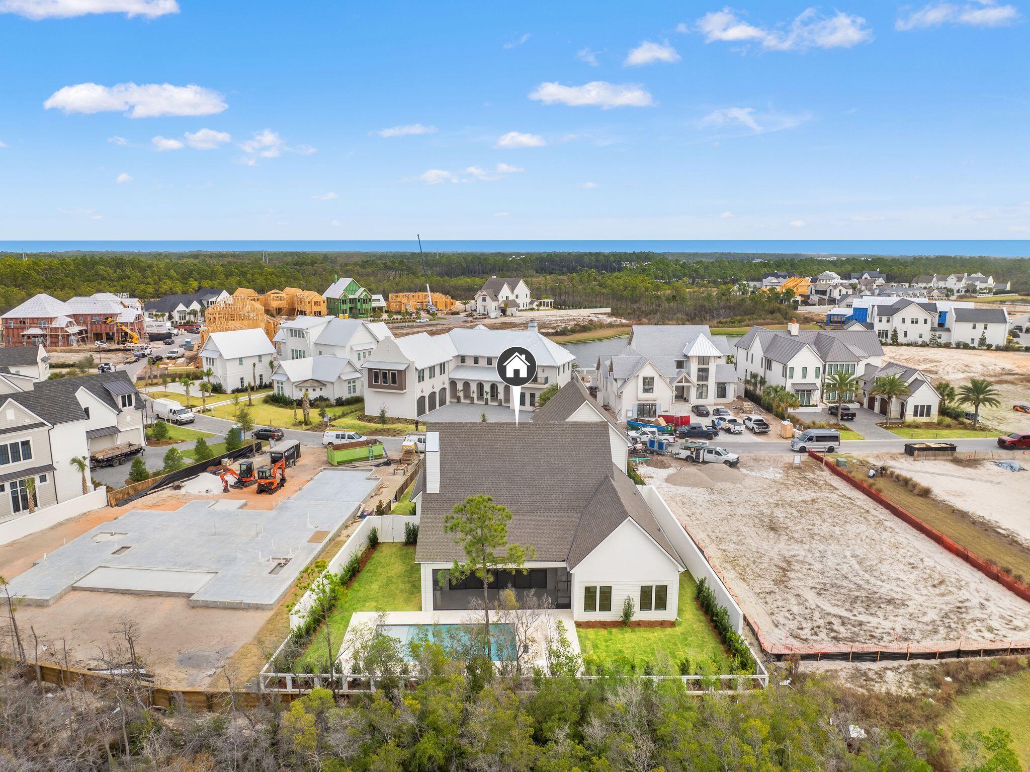 89 Quail Hollow Inlet Beach, FL 32461 - Photo 6 of 75 an aerial view of residential houses with outdoor space