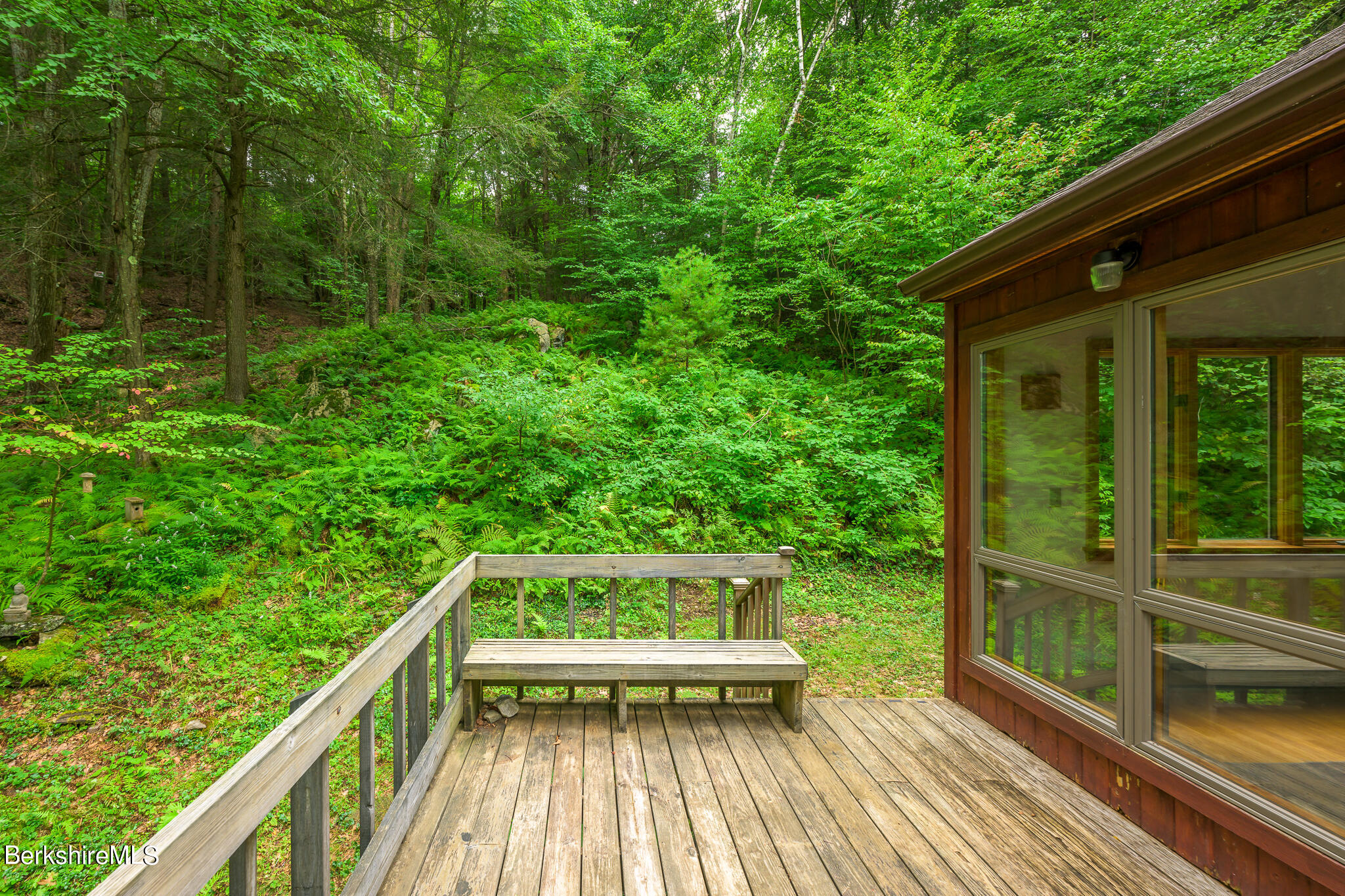 29 Lakeside Drive Tyringham, MA 01238 - Photo 23 of 31 a view of balcony with mountain view