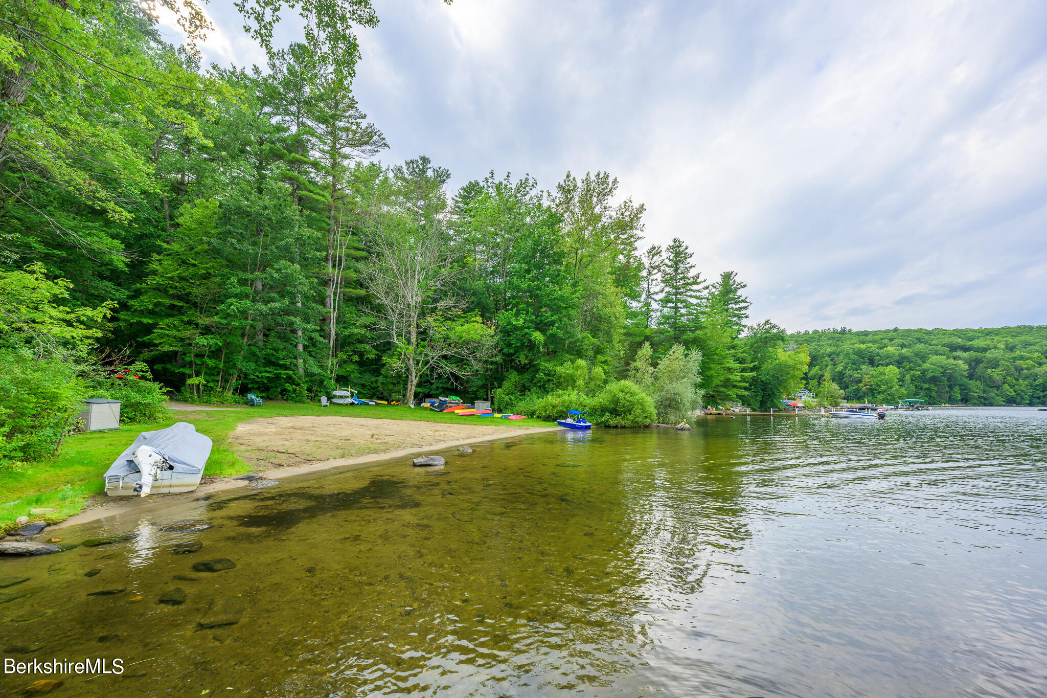 29 Lakeside Drive Tyringham, MA 01238 - Photo 26 of 31 a view of a lake view