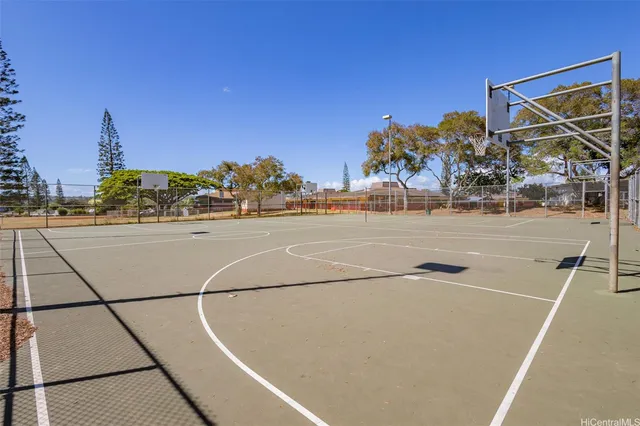 a view of a tennis court