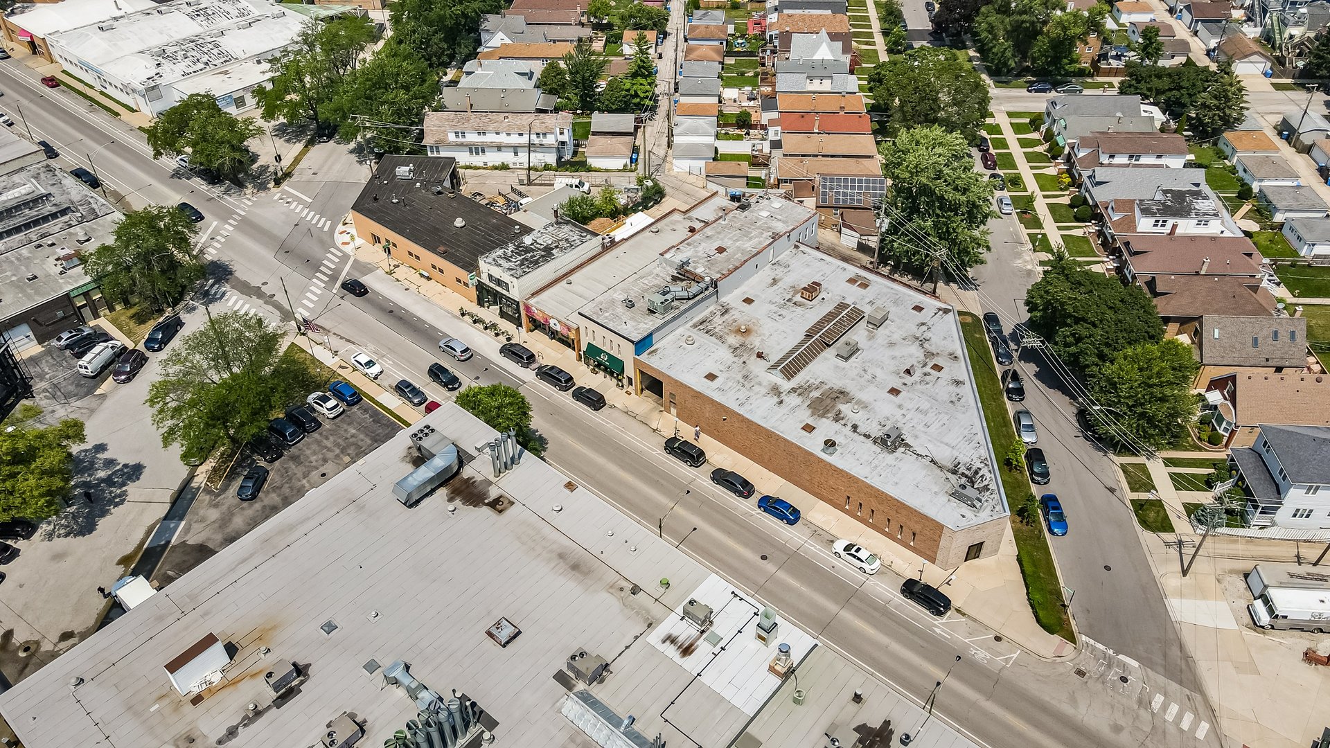 5481 North Northwest Highway Chicago, IL 60630 - Photo 52 of 60 an aerial view of a city