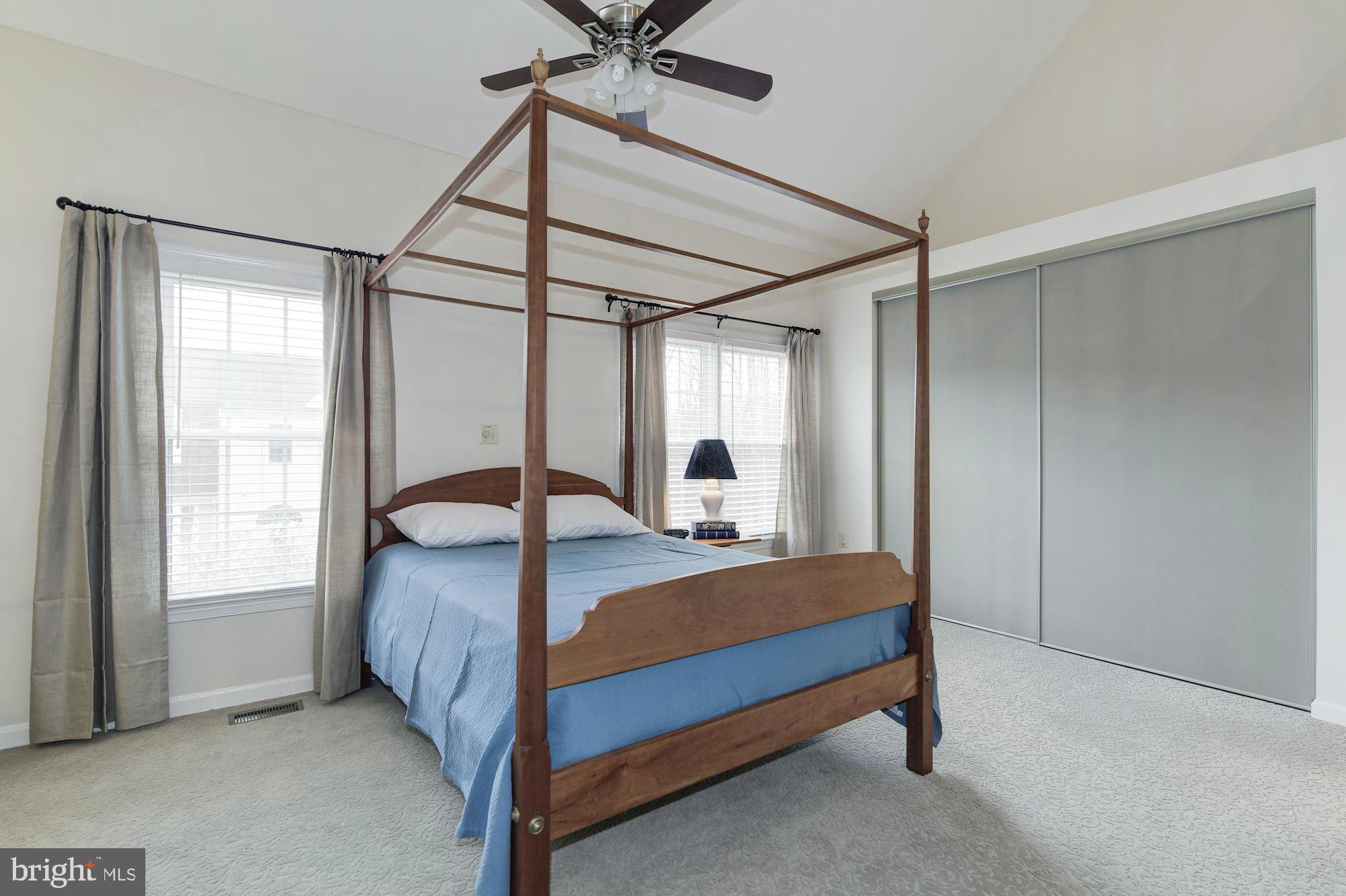 8112 Squirrel Run Road Springfield, VA 22152 - Photo 20 of 30 Master Bedroom with Vaulted ceilings