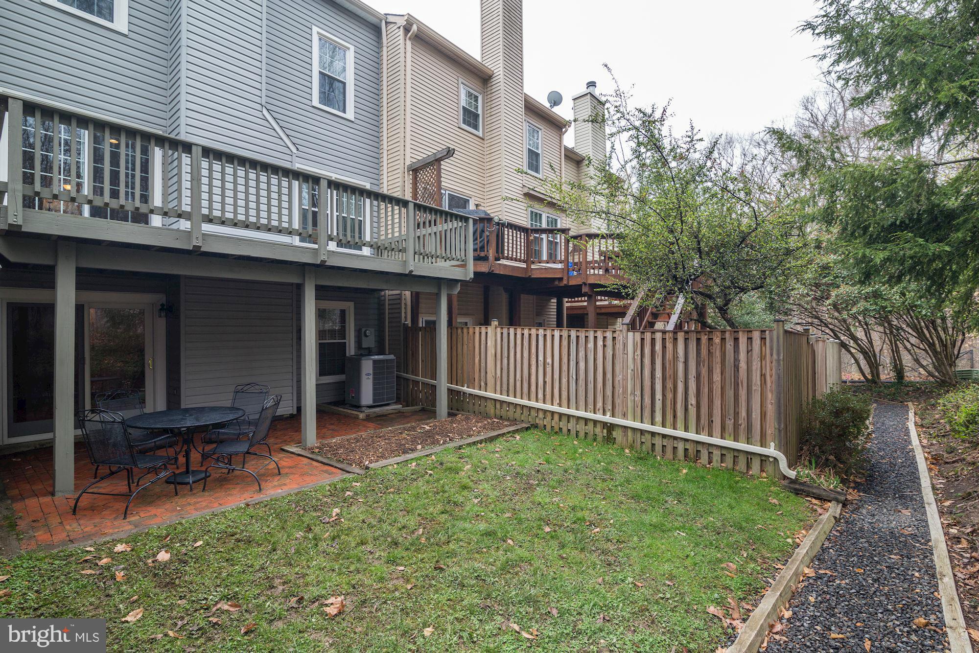 8112 Squirrel Run Road Springfield, VA 22152 - Photo 23 of 30 Deck/Patio and back yard