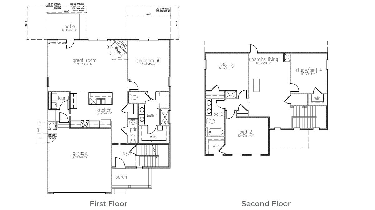 2858 Backman Street Mount Pleasant, SC 29466 - Photo 46 of 46 Belfort Floorplan