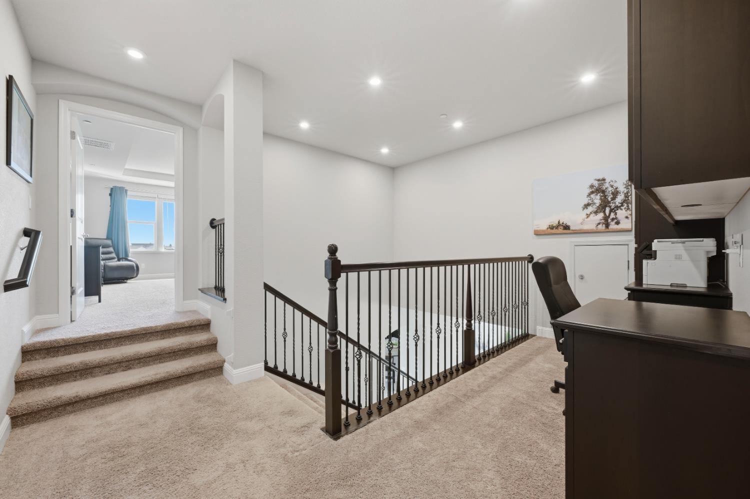 2012 Van Ruiten Drive Lodi, CA 95242 - Photo 23 of 49 a view of a hallway with seating area