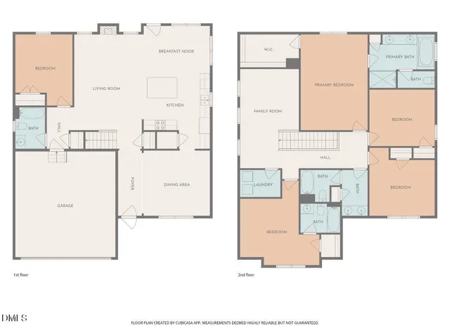 a picture of a open kitchen with a white refrigerator and a white refrigerator