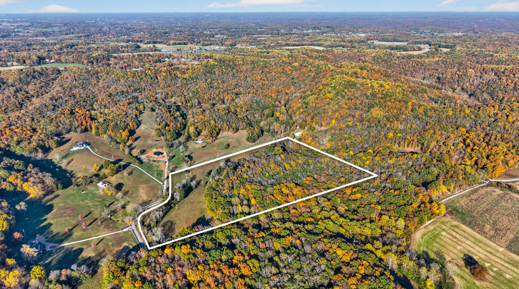 0 County House Road Cottontown, TN 37048 - Photo 3 of 27 an aerial view of multiple house