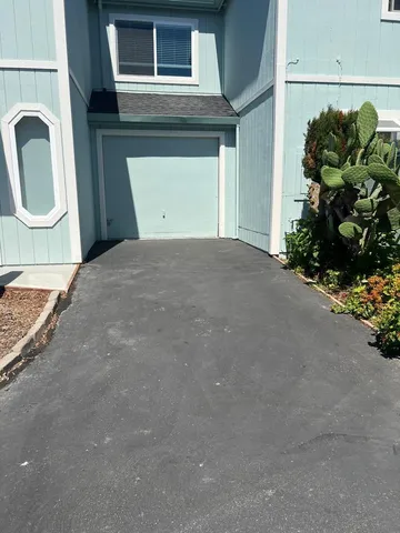 a car parked on the side of the road