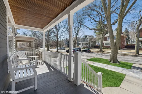 a view of street with bench