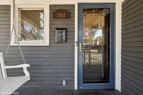 a view of front door