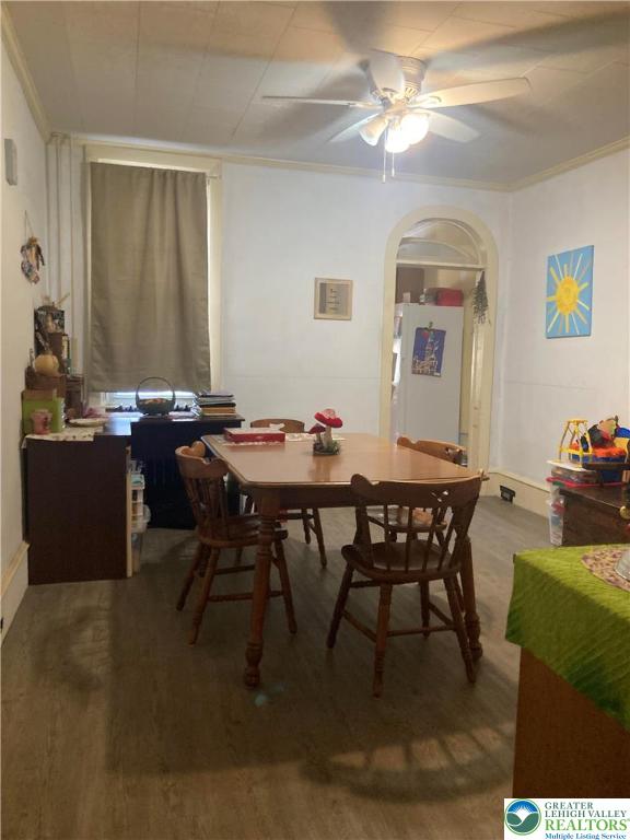 1820 Centre Street Ashland, PA 17921 - Photo 4 of 36 a view of a dining room with furniture and chandelier