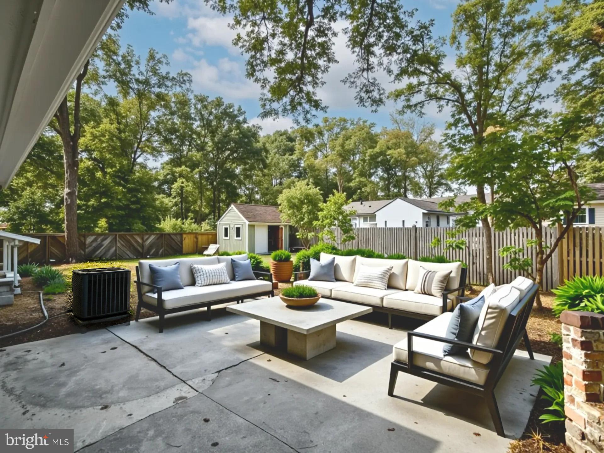 6918 Pine Valley Drive, Unit MAIN Glenn Dale, MD 20769 - Photo 32 of 41 Patio Area