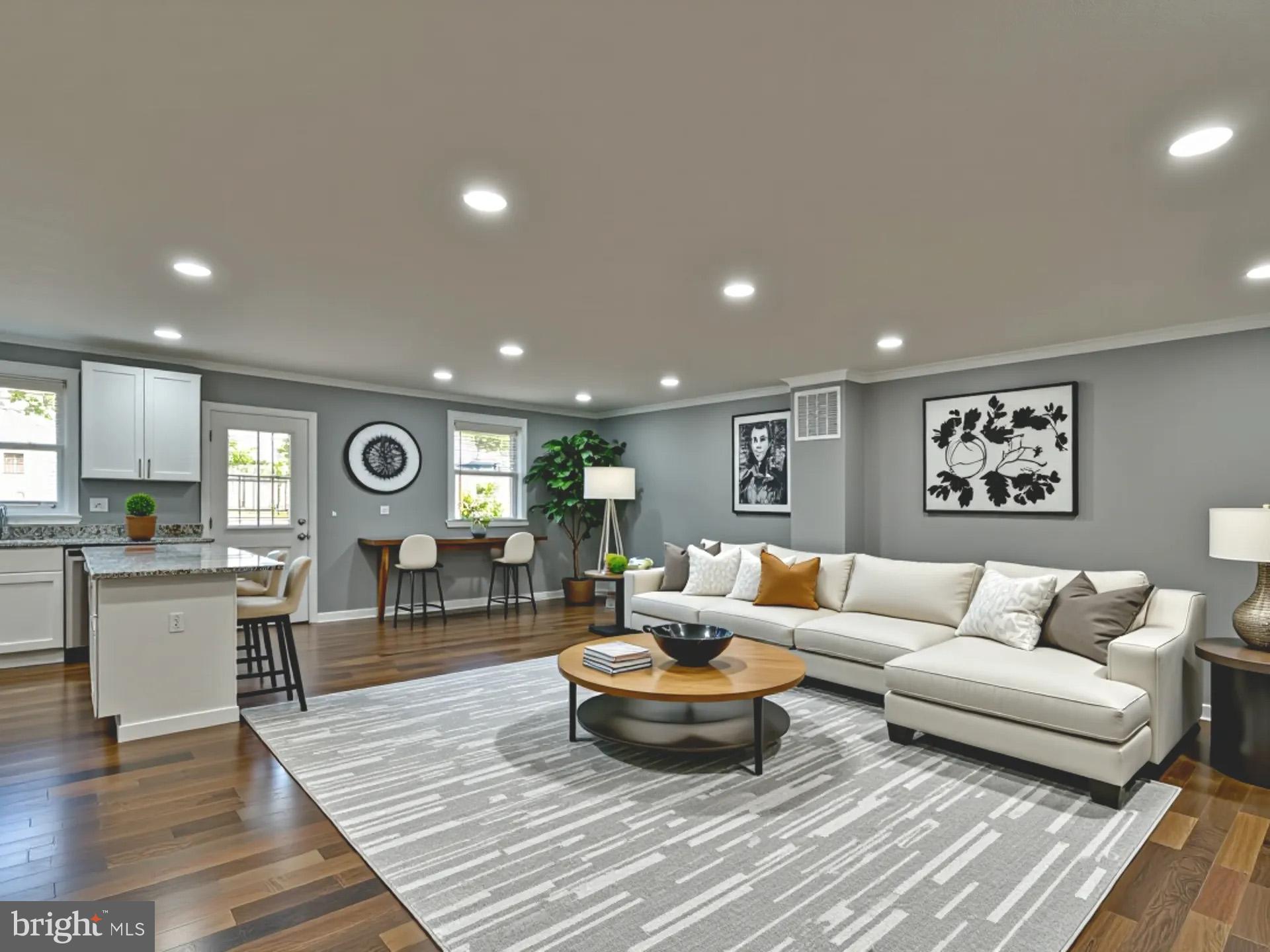 6918 Pine Valley Drive, Unit MAIN Glenn Dale, MD 20769 - Photo 6 of 41 LR, DR view from Foyer