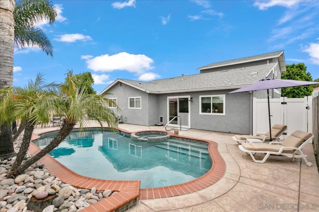 13663 Paseo Del Mar El Cajon, CA 92021 - Photo 29 of 36 a view of a house with swimming pool