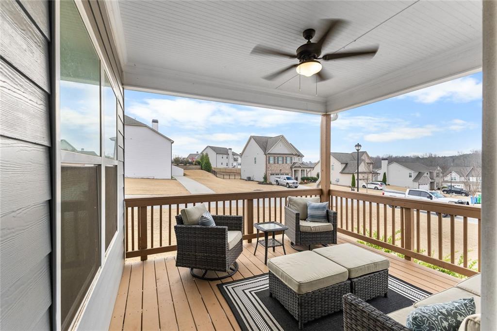 2253 Cotton Gin Row Jefferson, GA 30549 - Photo 17 of 45 a view of a balcony with furniture