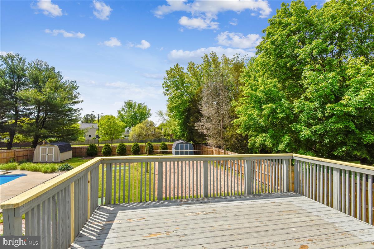 10335 Abbott Road Manassas, VA 20110 - Photo 9 of 41 Large Deck with view to backyard