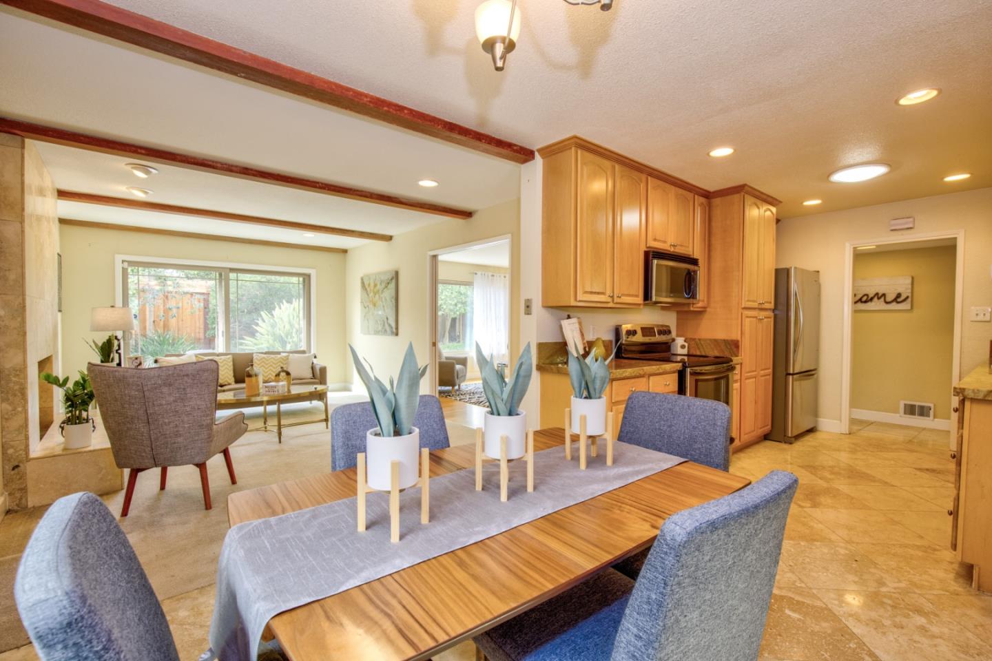 2843 Aragon Way San Jose, CA 95125 - Photo 12 of 26 a view of a dining room with furniture