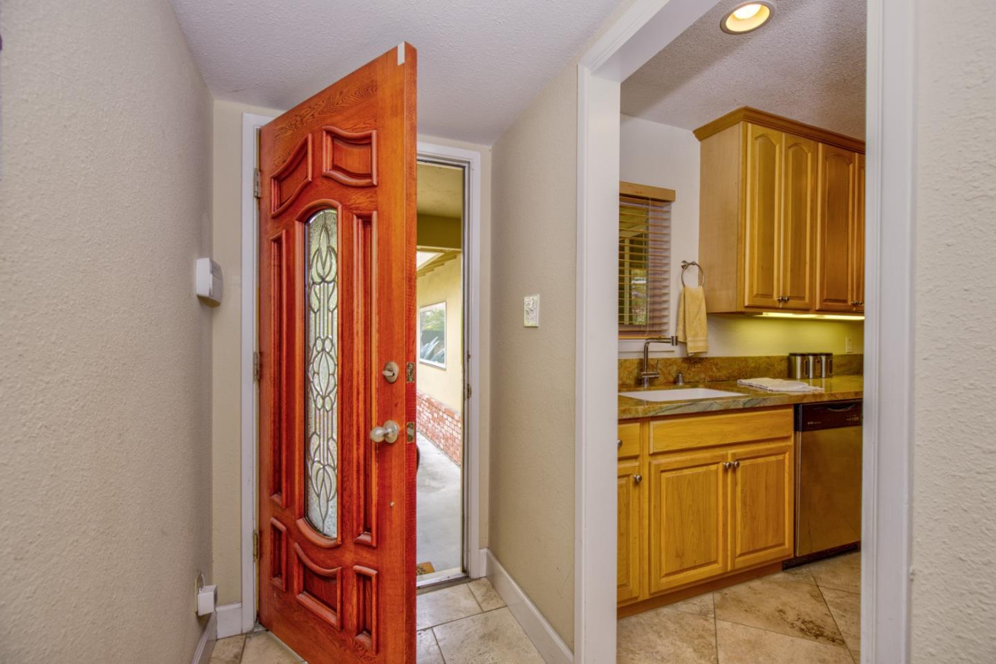 2843 Aragon Way San Jose, CA 95125 - Photo 4 of 26 a bathroom with a sink and a mirror