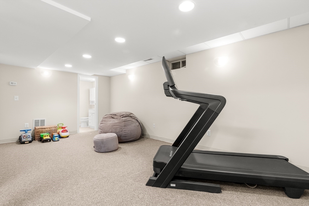 7 Derosier Drive Middleton, MA 01949 - Photo 32 of 42 a room with gym equipment